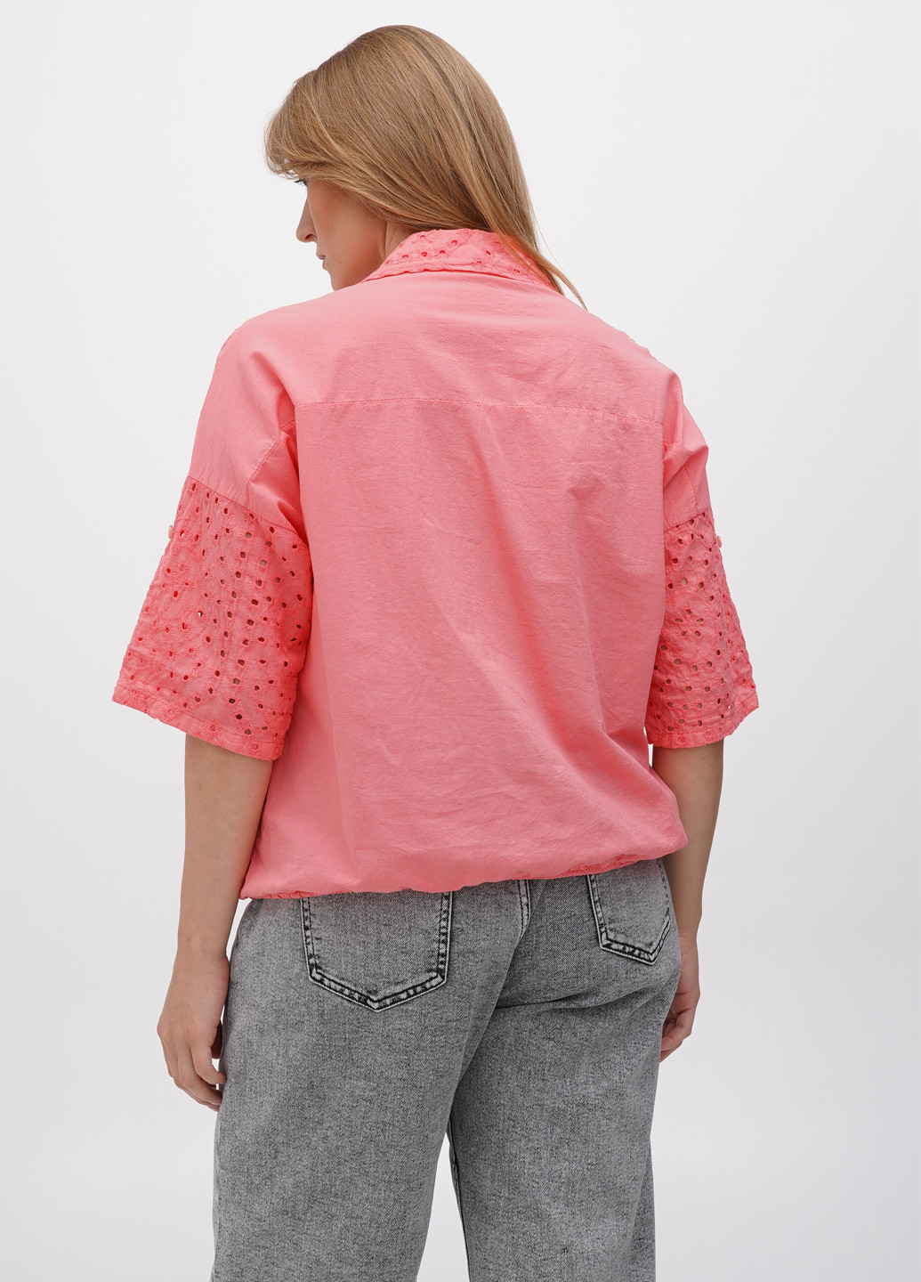 Коралловая блуза Rose