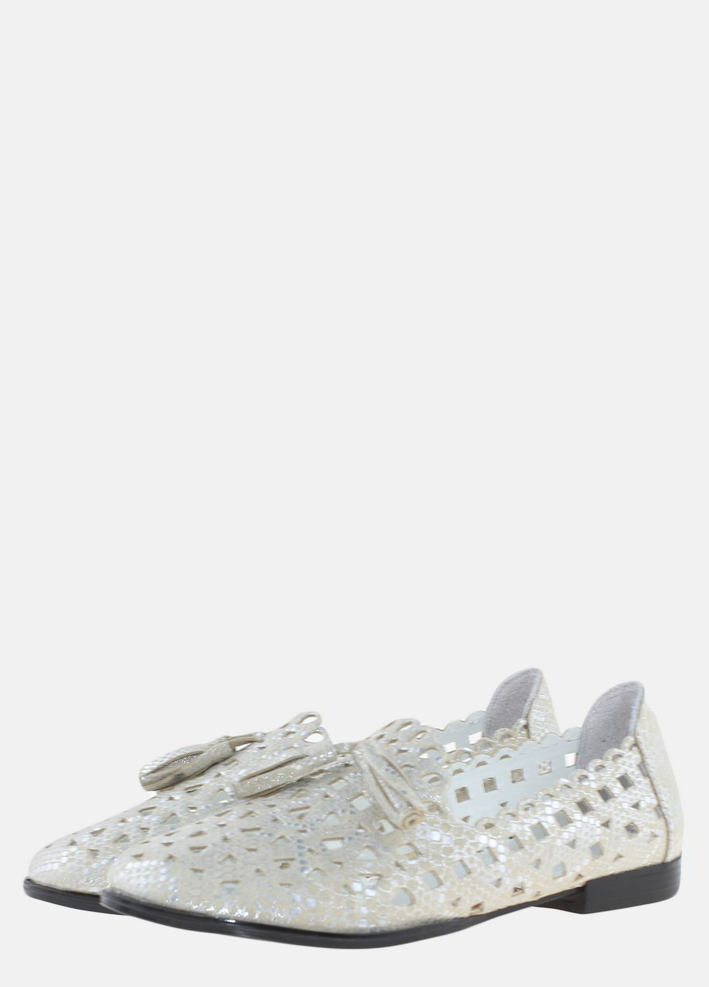 Женские балетки rv198 бежевый Violetti | бежевые змеиные натуральная кожа (317432326)