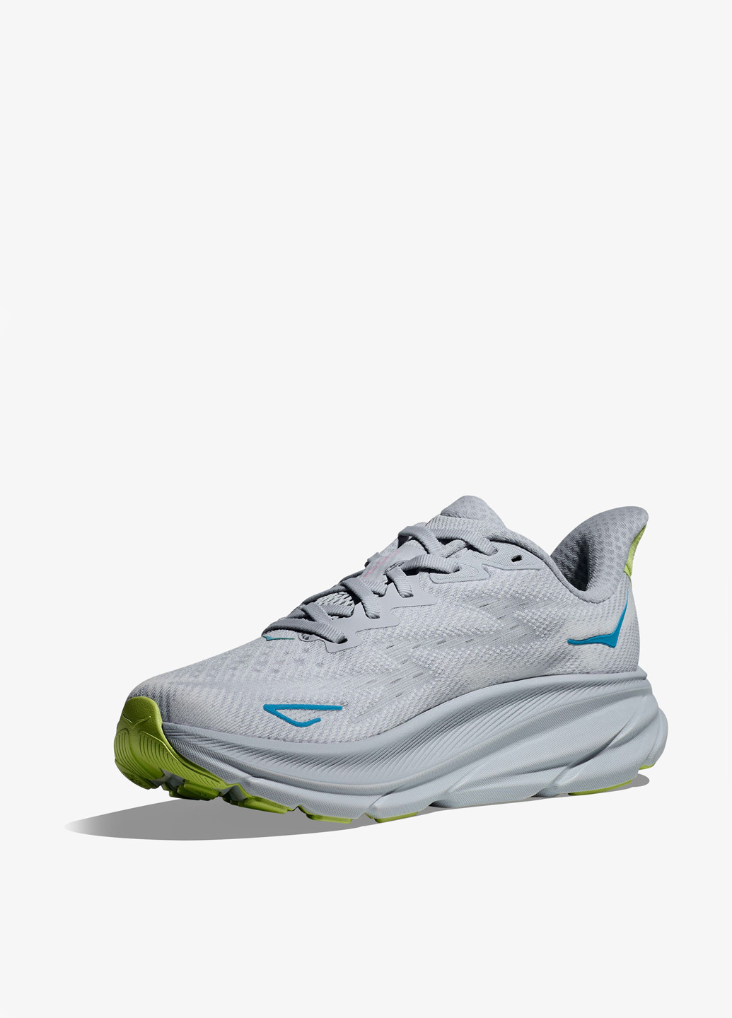 Кроссовки HOKA CLİFTON 9 W серые демисезоны (348430424)