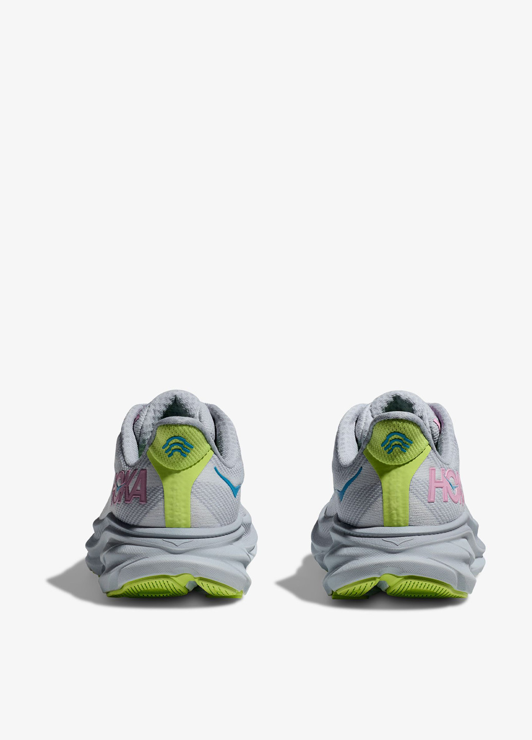 Кроссовки HOKA CLİFTON 9 W серые демисезоны (348430424)