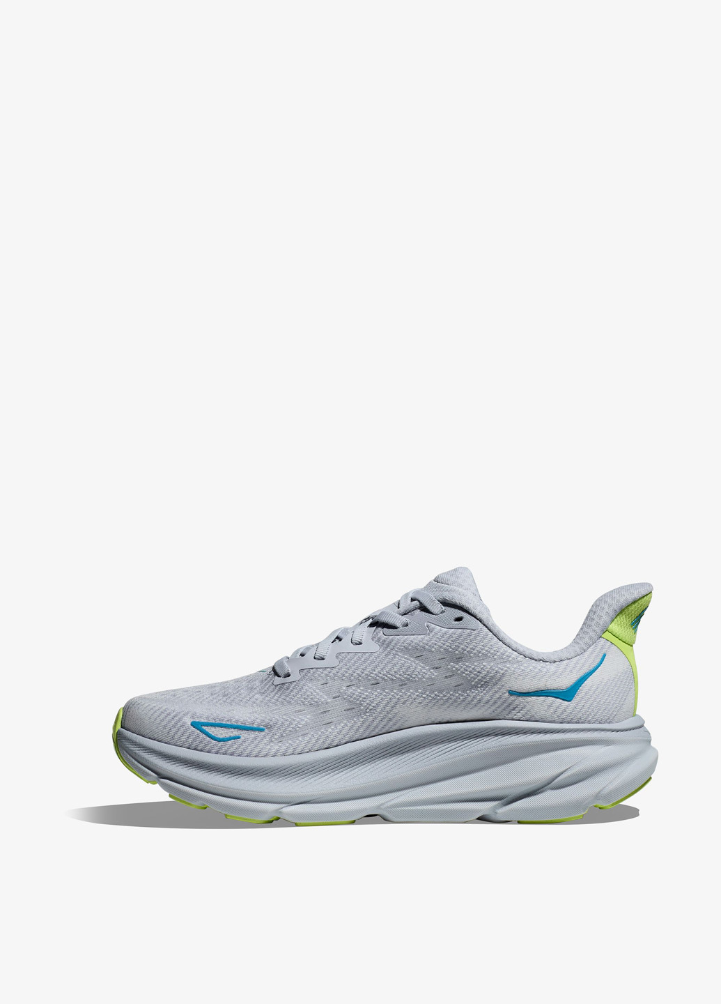 Кроссовки HOKA CLİFTON 9 W серые демисезоны (348430424)