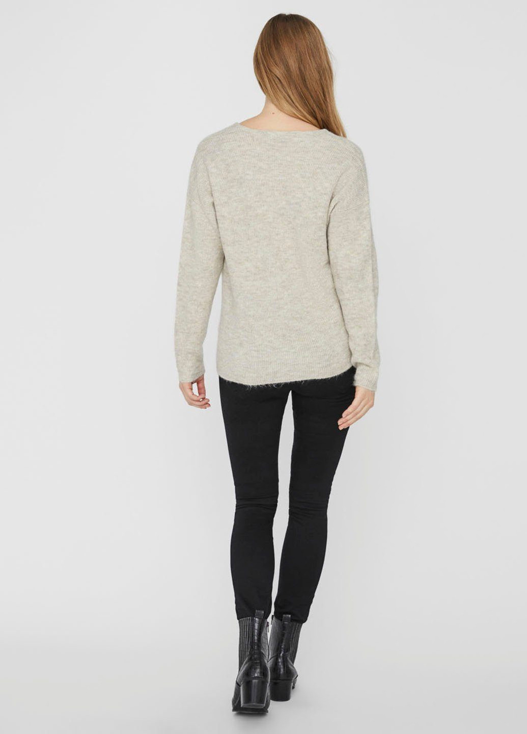 Бежевий демісезонний светр Vero Moda
