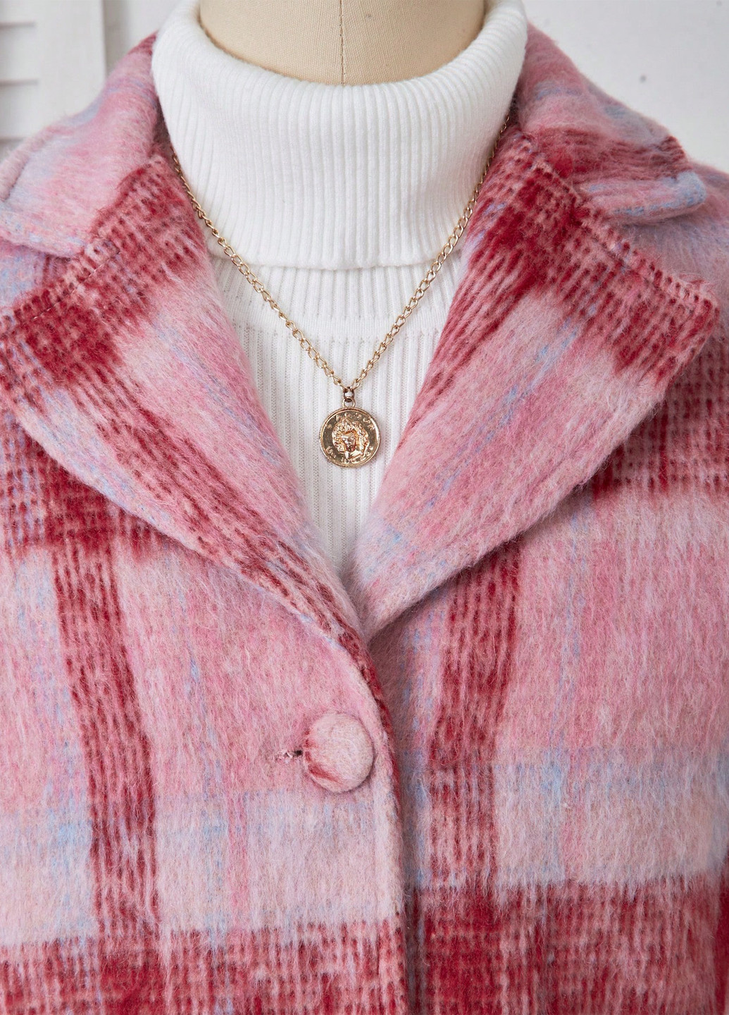 Комбінований демісезонний костюм (жакет, спідниця) спідничний SHEIN