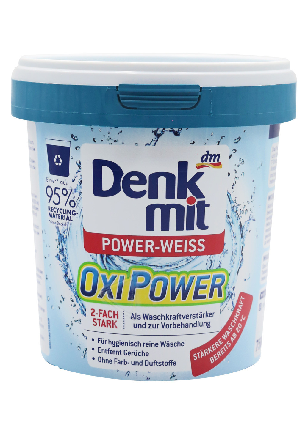 Плямовивідник Oxi Power для білих речей 750 г Denkmit (255571245)