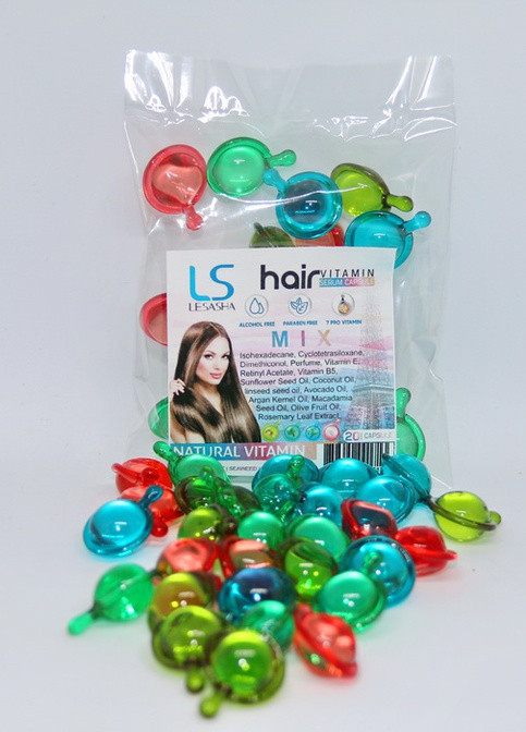 Капсули для волосся Hair Serum Vitamin MIX 20 шт Lesasha (251706116)