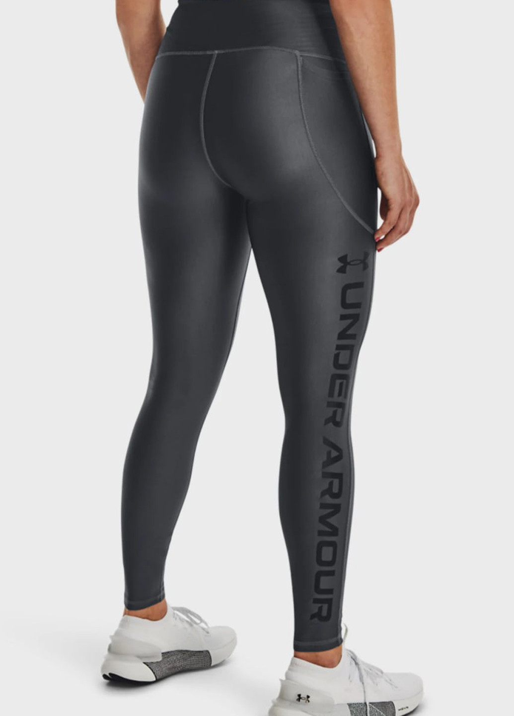 Серые демисезонные леггинсы Under Armour