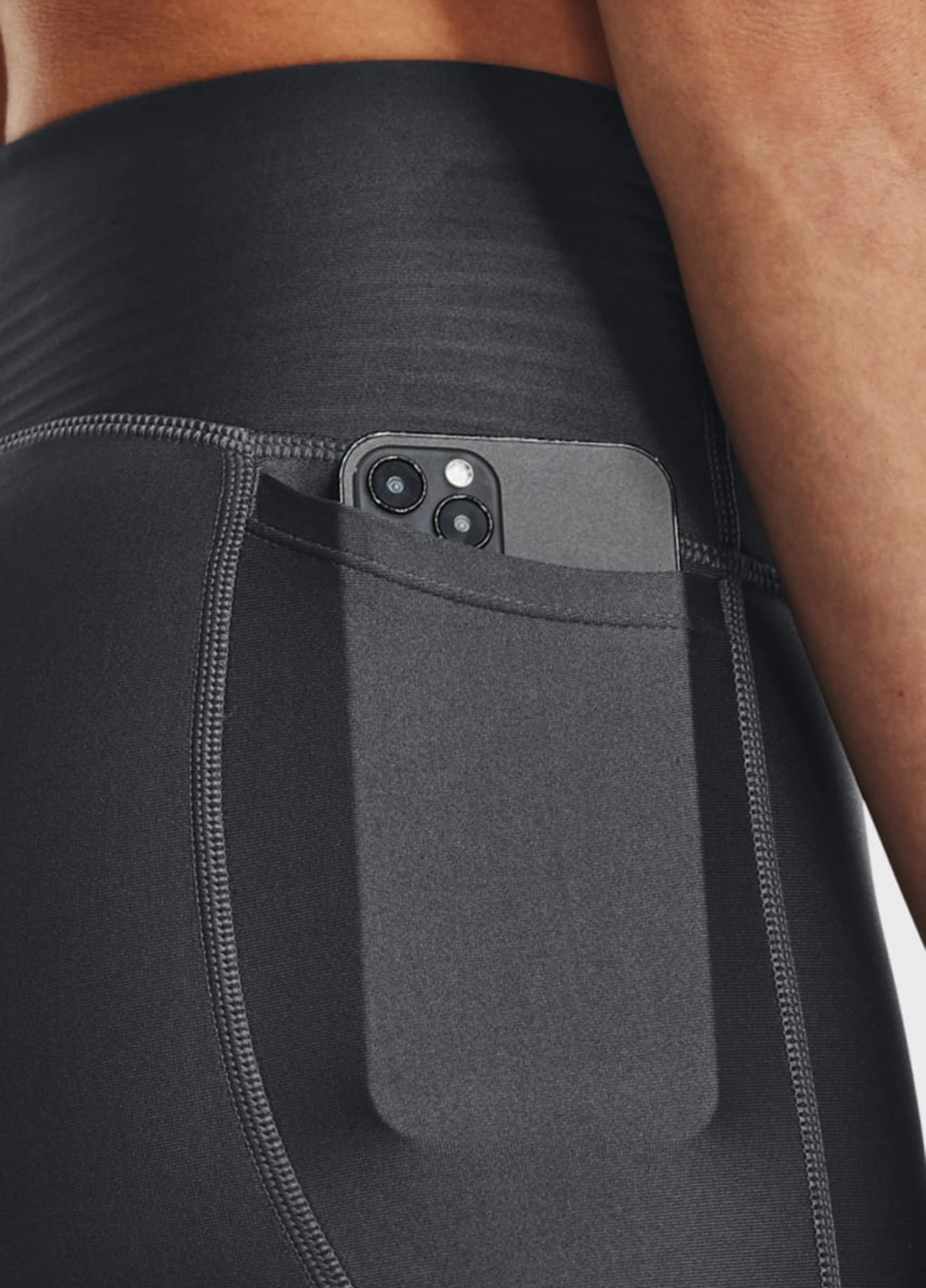 Серые демисезонные леггинсы Under Armour