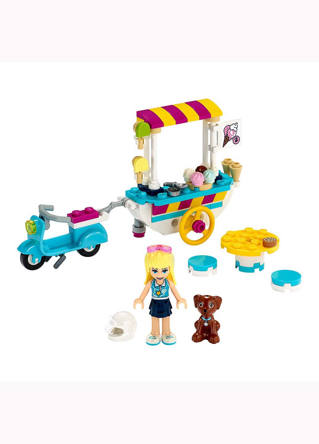 Конструктор Lego Friends Тележка с мороженым 97 деталей (207383131)