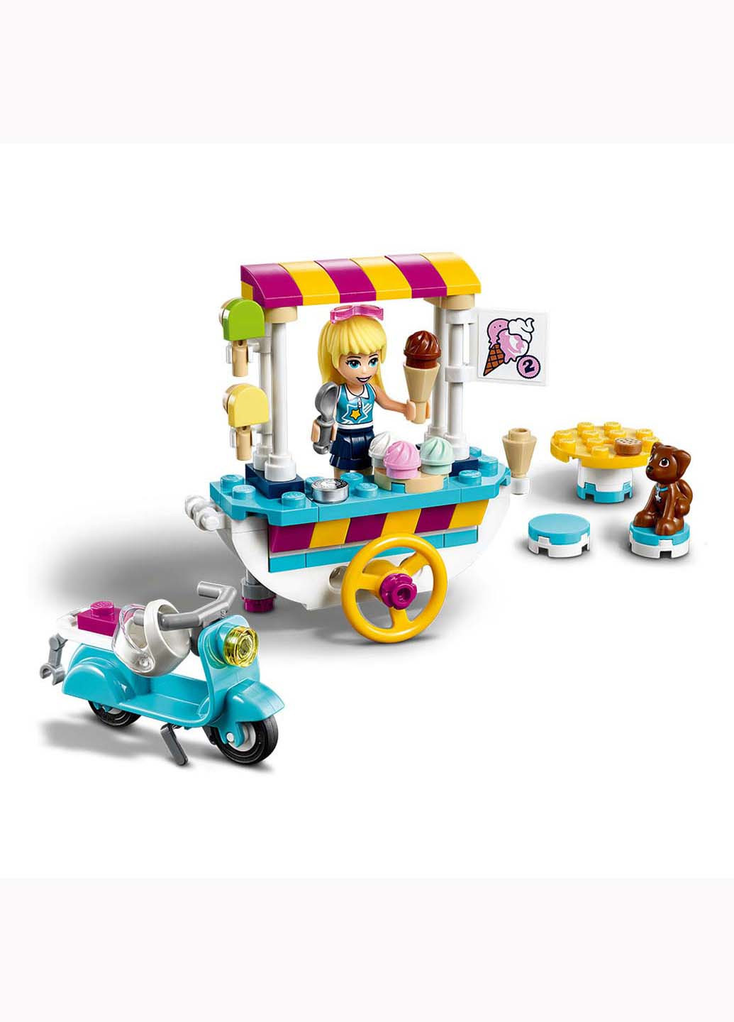 Конструктор Lego Friends Тележка с мороженым 97 деталей (207383131)