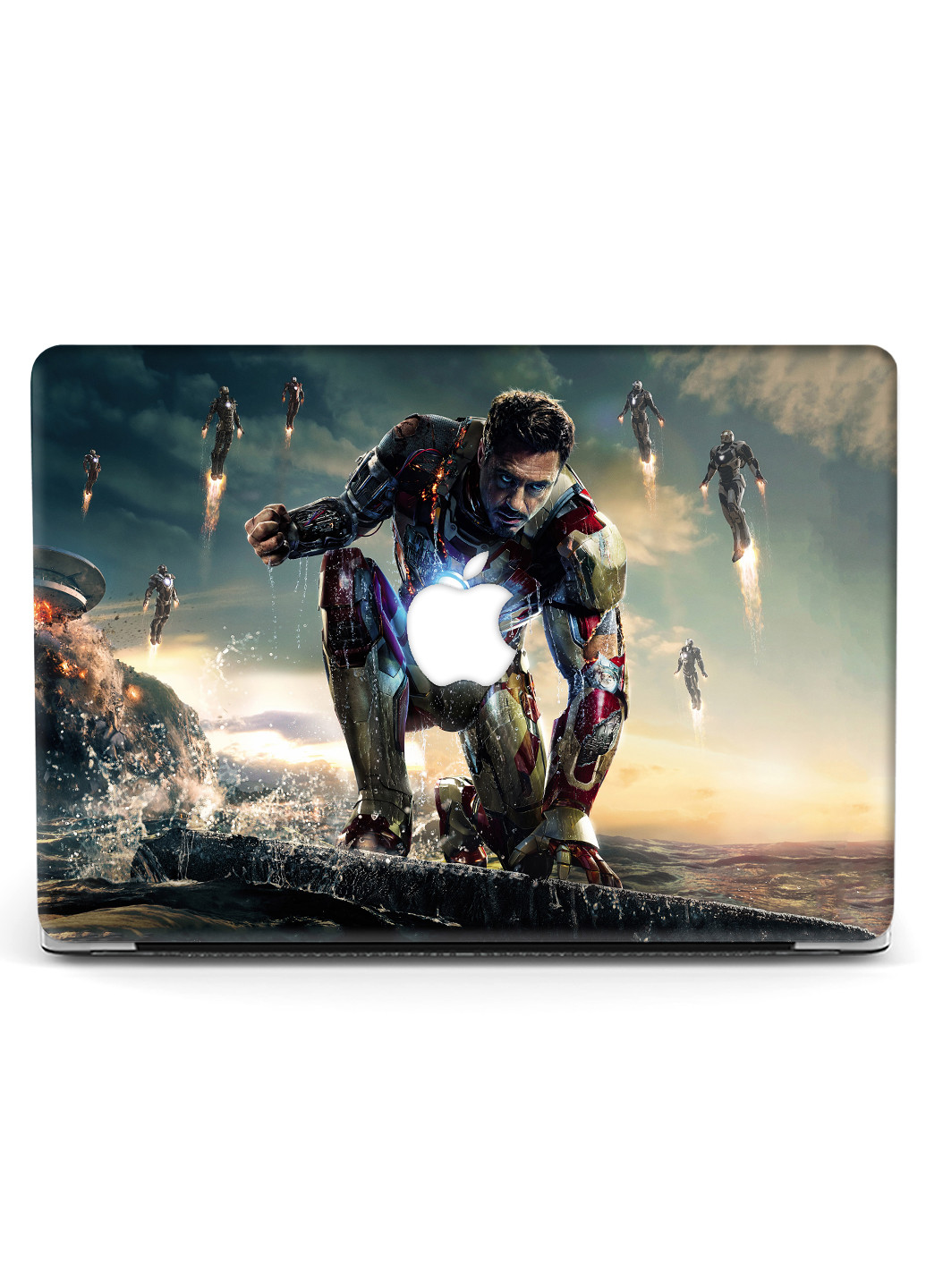 Чохол пластиковий для Apple MacBook Air 13 A1466 / A1369 Марвел (Marvel) (6351-1697) MobiPrint (218531487)