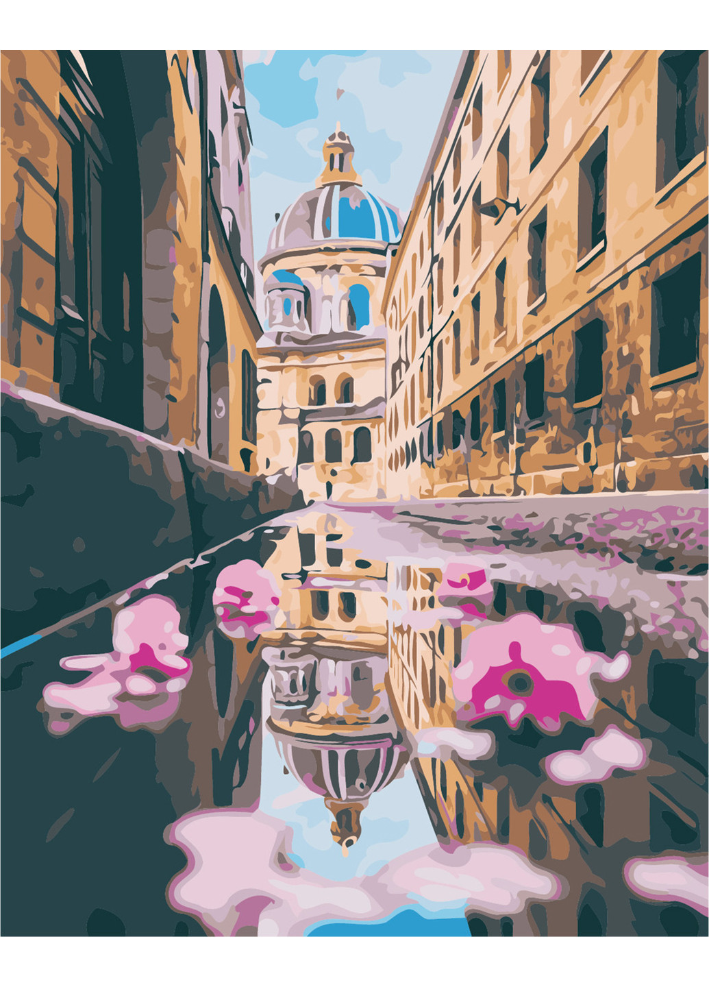 Картина за номерами "Де-то в Парижі" 40х50 см ArtStory (252126779)