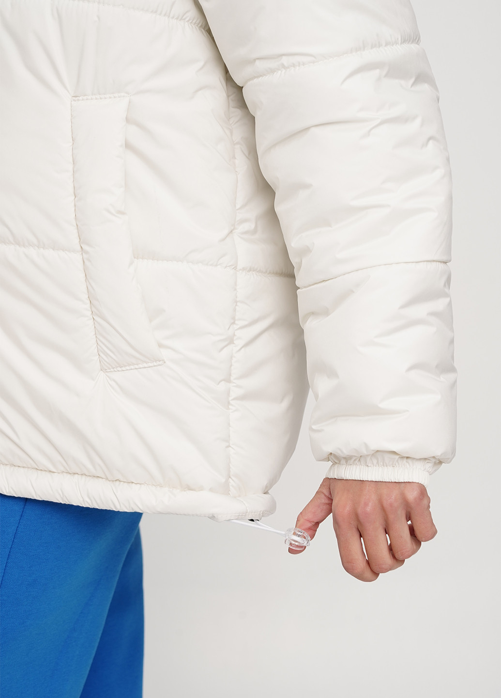 Молочная демисезонная теплая куртка KASTA design