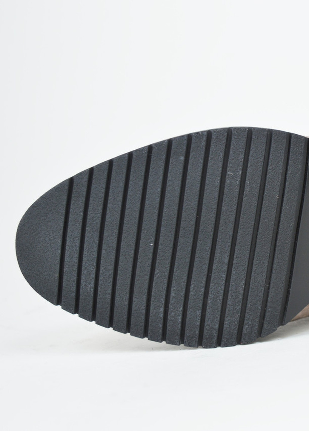 Зимние ботинки на каблуке черные замша Berkonty с мехом из натуральной замши