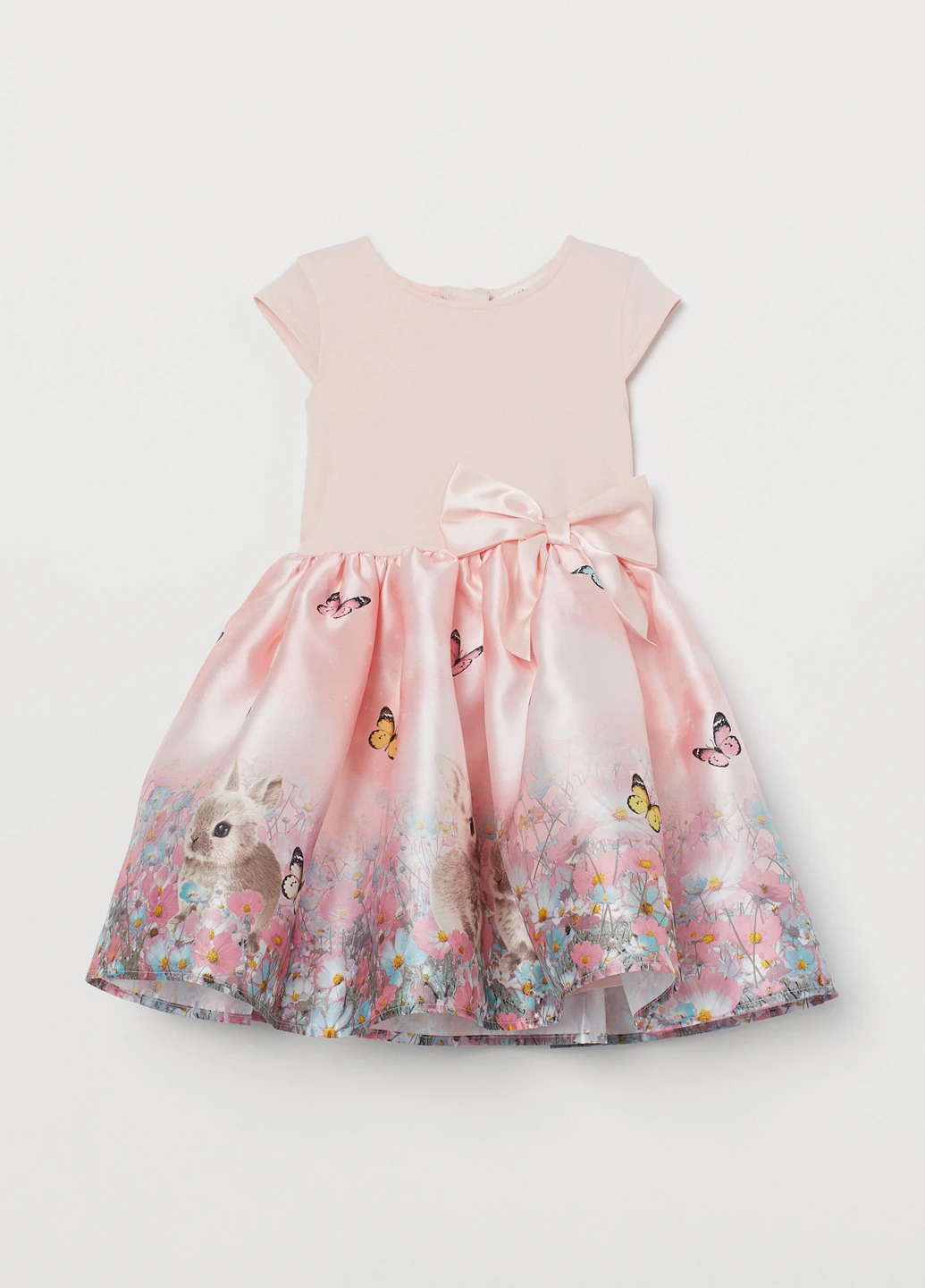 Розовое платье H&M (187655704)
