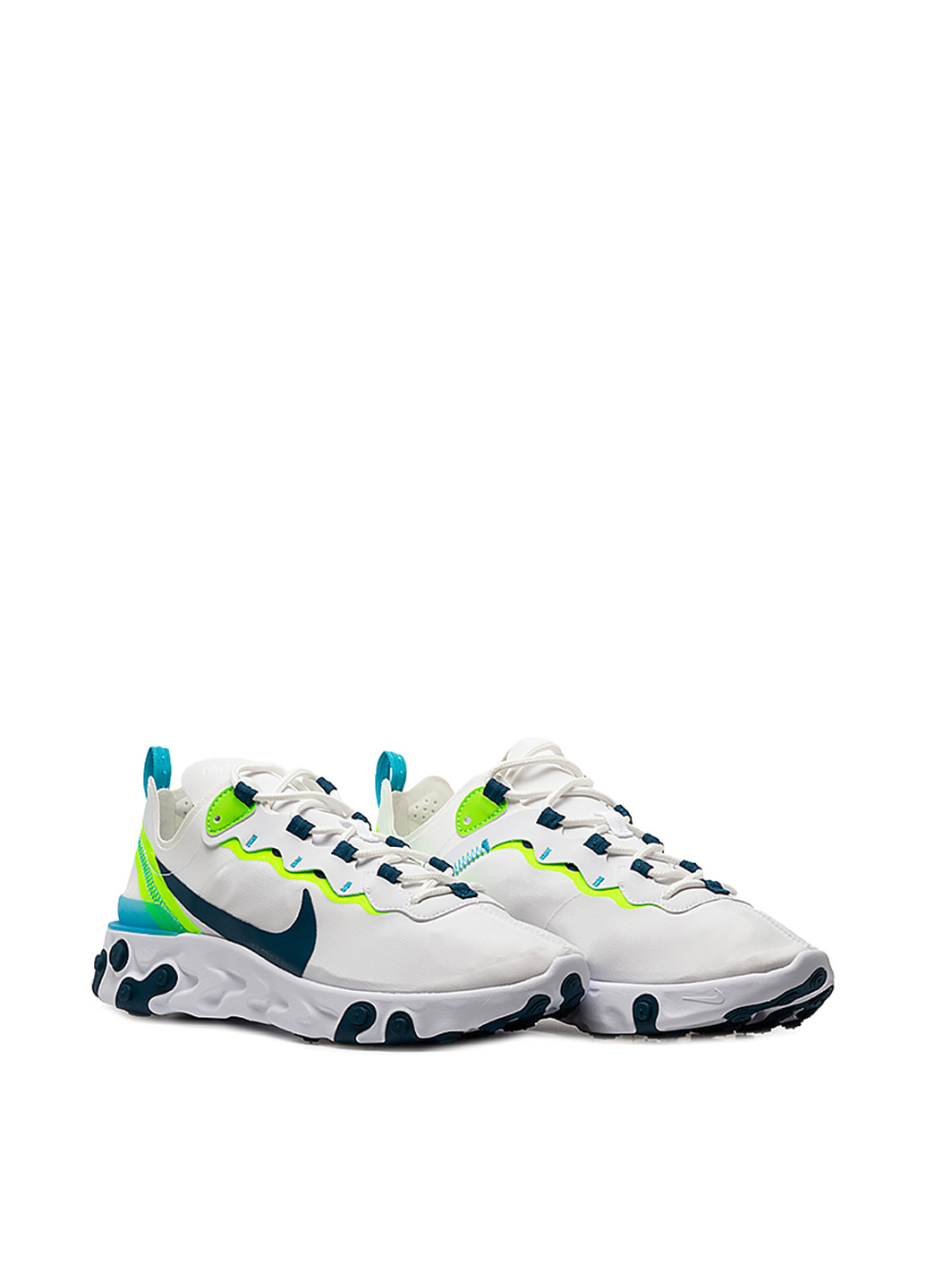 Білі осінні кросівки Nike W REACT ELEMENT 55