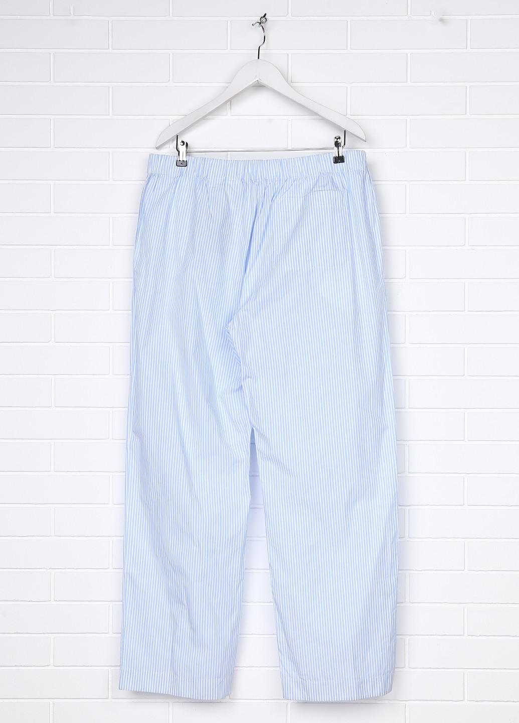 Голубые домашние демисезонные со средней талией брюки Cos