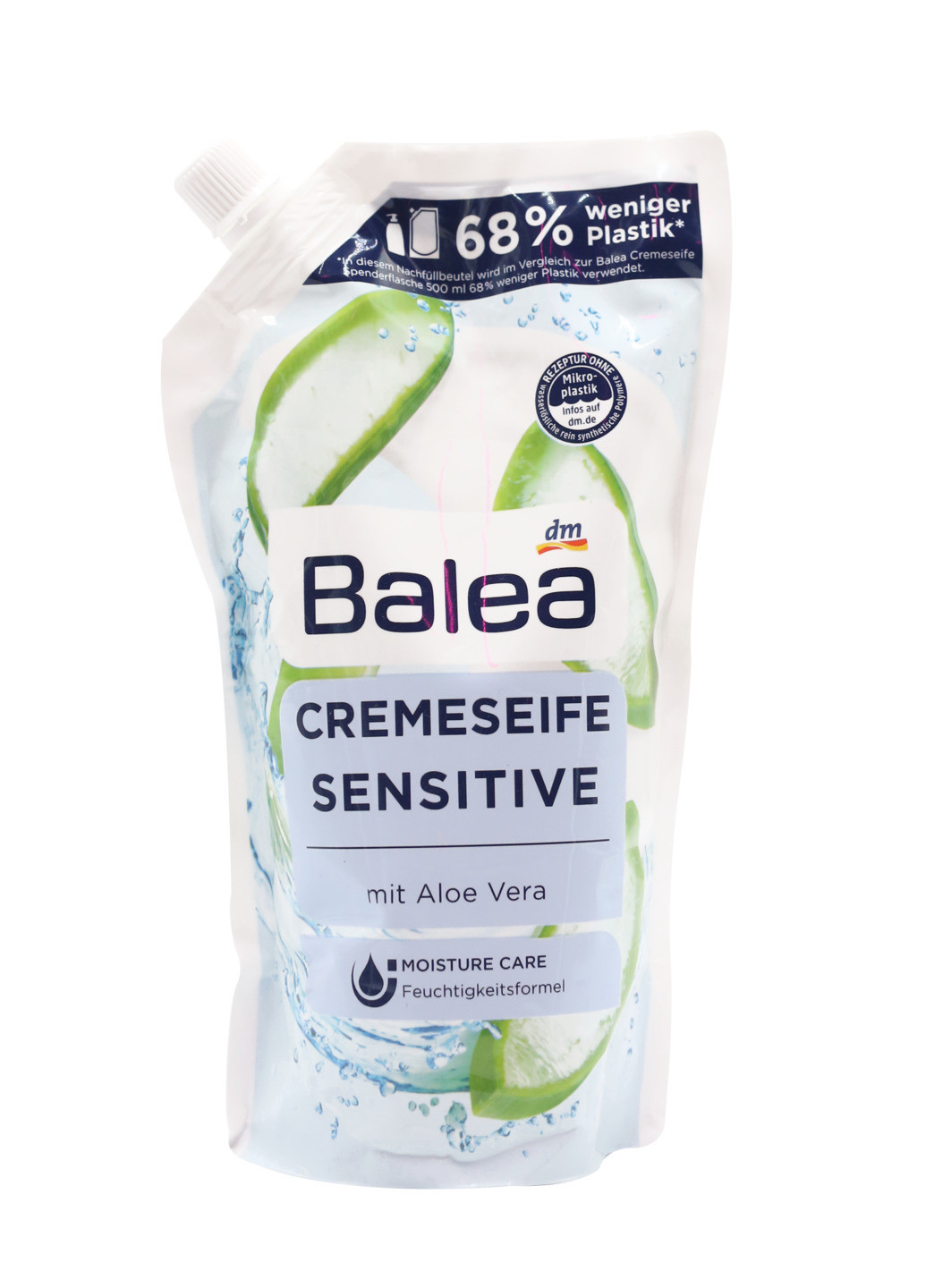 Жидкое крем-мыло Sensitive 500 мл (запаска) Balea (256542399)