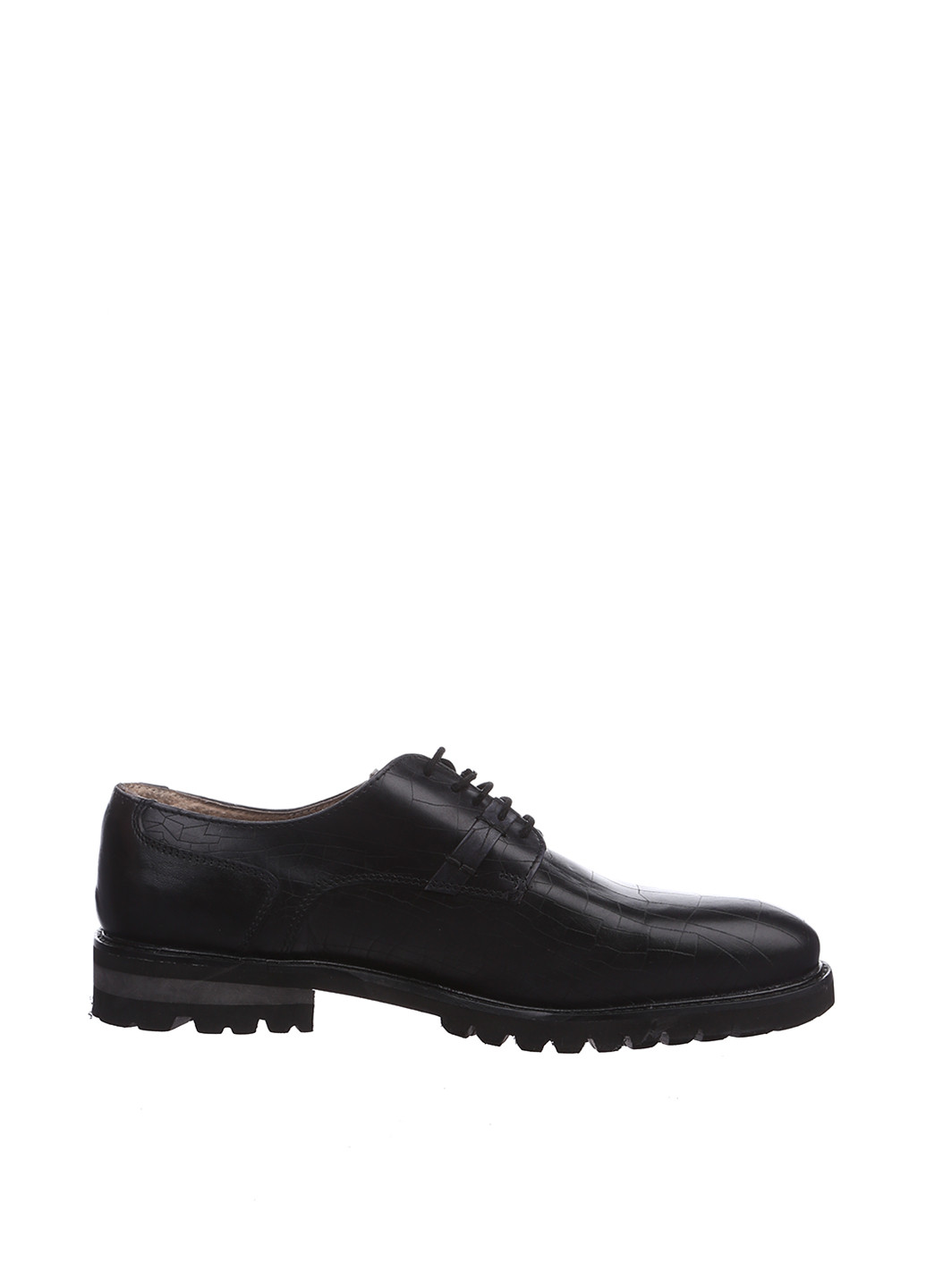 Черные кэжуал туфли ECOFLEX на шнурках