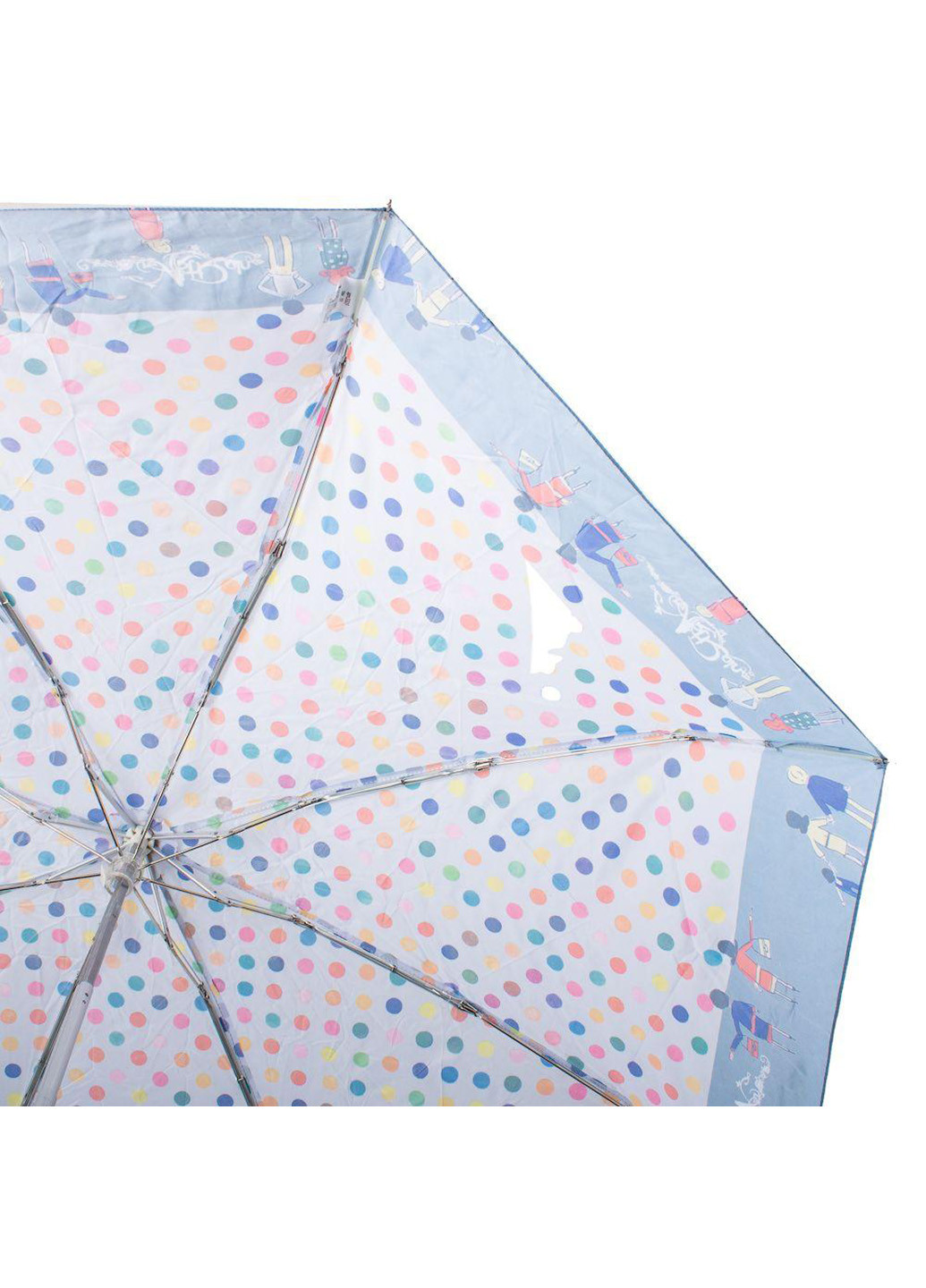 Жіночий складаний парасолька механічний 93 см Art rain (216146048)