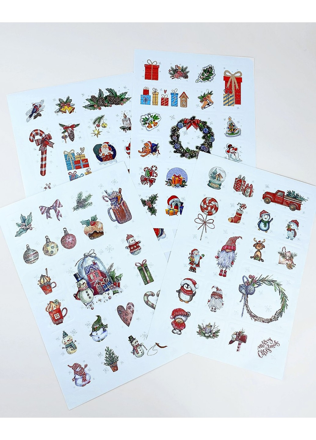 Рождественские наклейки 1 лист HeyBaby (256365482)
