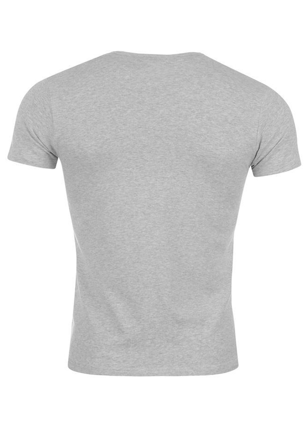 Светло-серая футболка Lonsdale