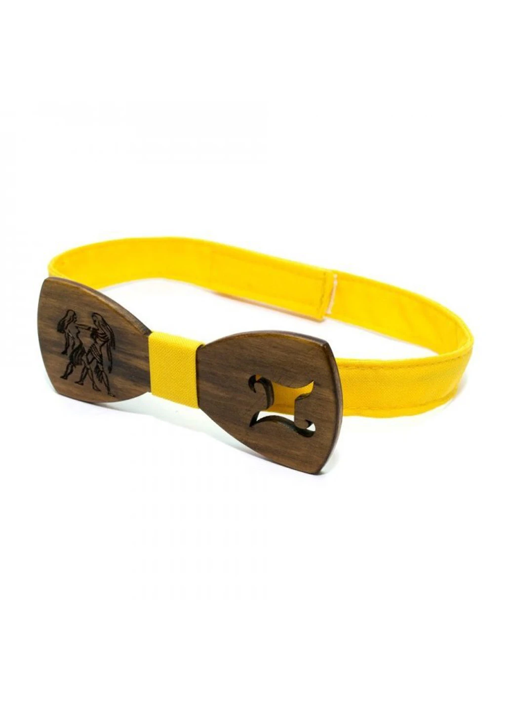 Деревянная Галстук-Бабочка 11,5х4,5 см GOFIN (193792258)