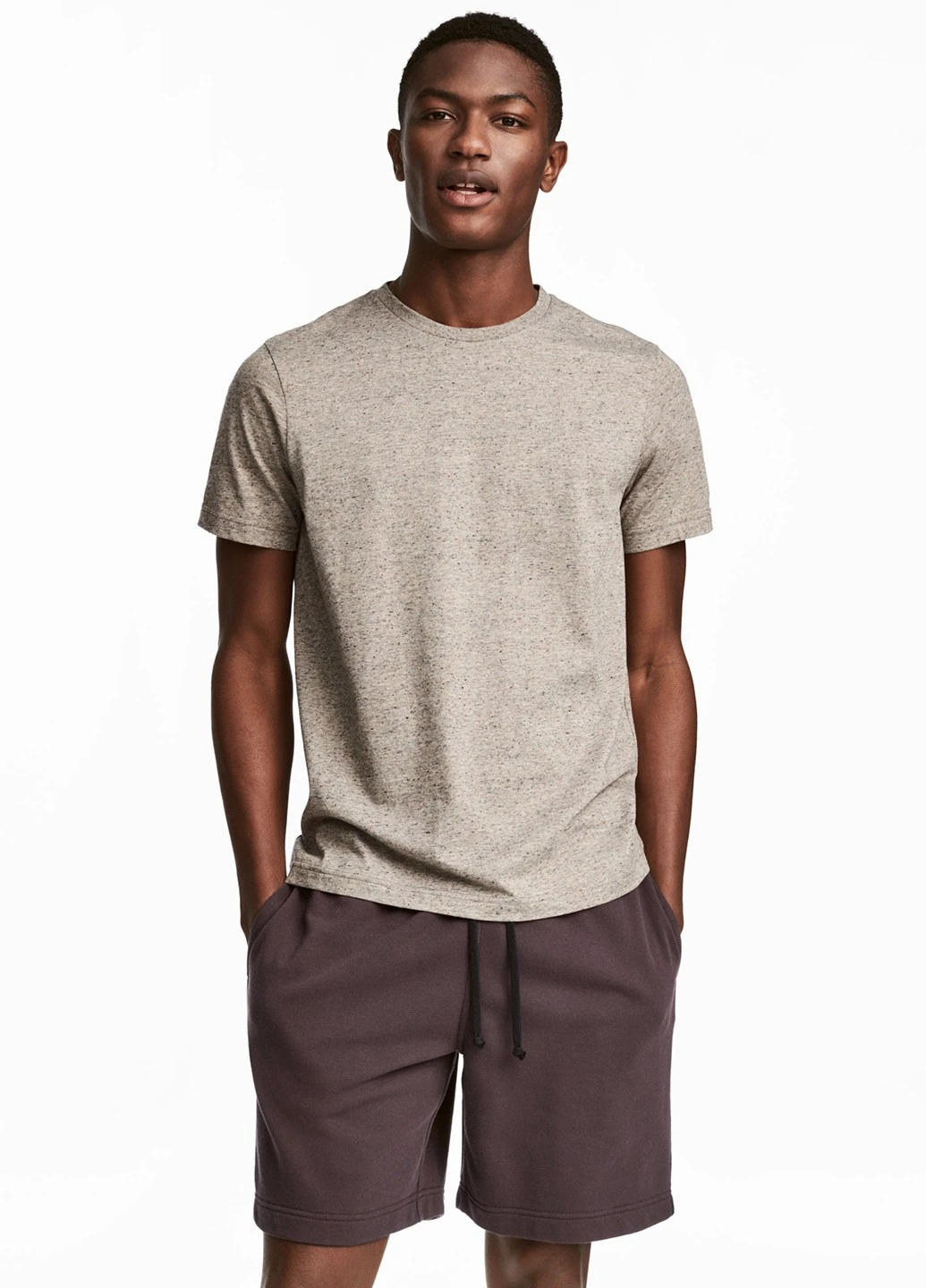Бежева футболка H&M