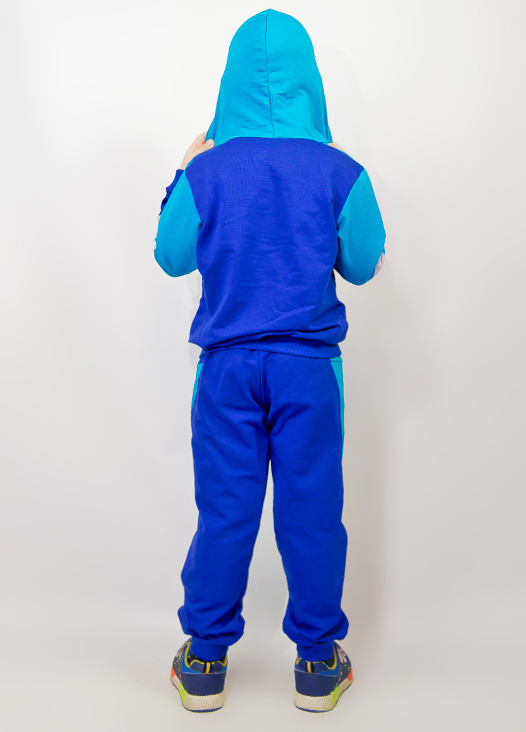 Синий демисезонный костюм (толстовка, брюки) брючный VIVA LA VITA