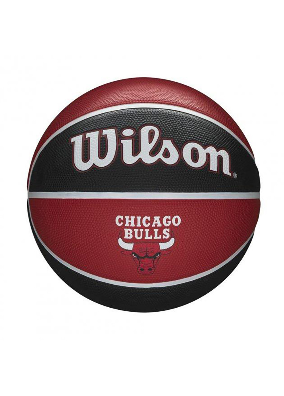 Універсальний баскетбольний м'яч NBA Team Tribute Chicago Bulls р. 7 (WTB1300XBCHI) Wilson (253678177)
