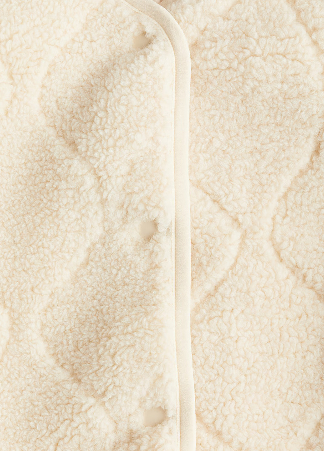 Молочная демисезонная куртка куртка-лайнер H&M