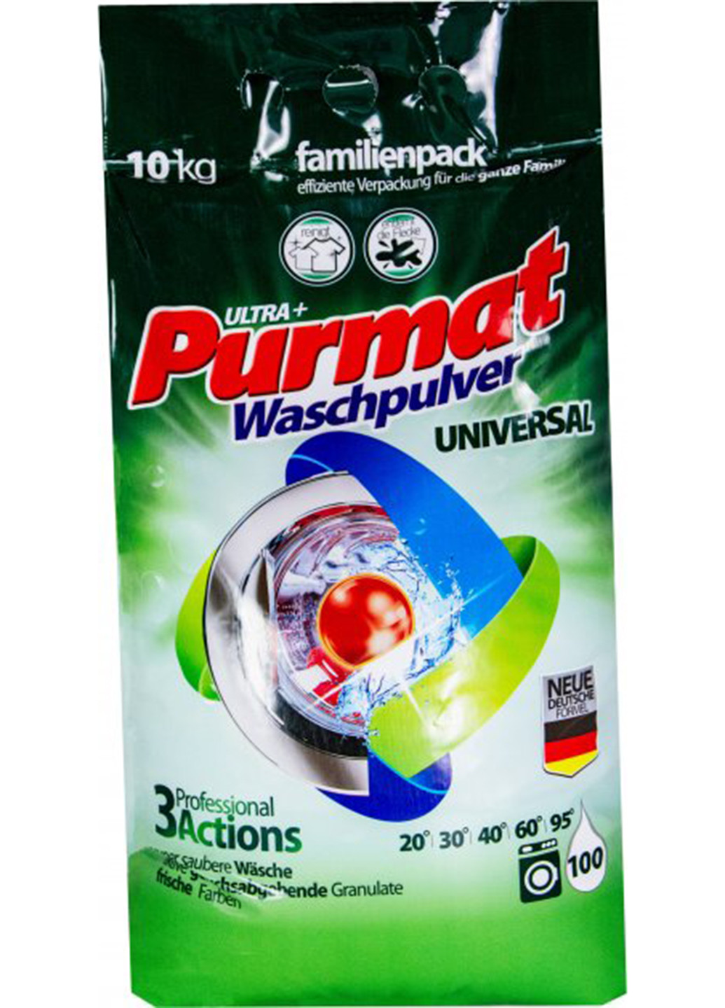 Порошок для прання Universal 10 кг 100 прань Purmat (254868690)
