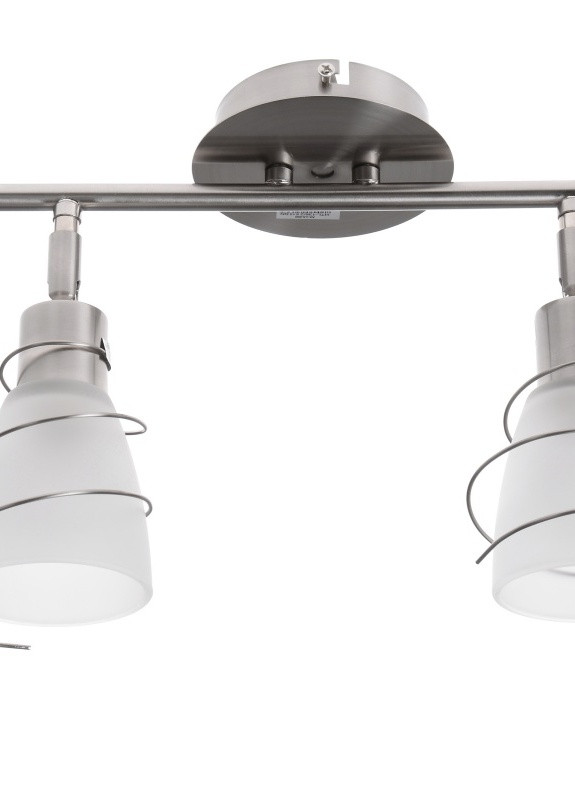 Светильник настенно-потолочный спот поворотный накладной HTL-136/2 E14 SN Brille (253893324)