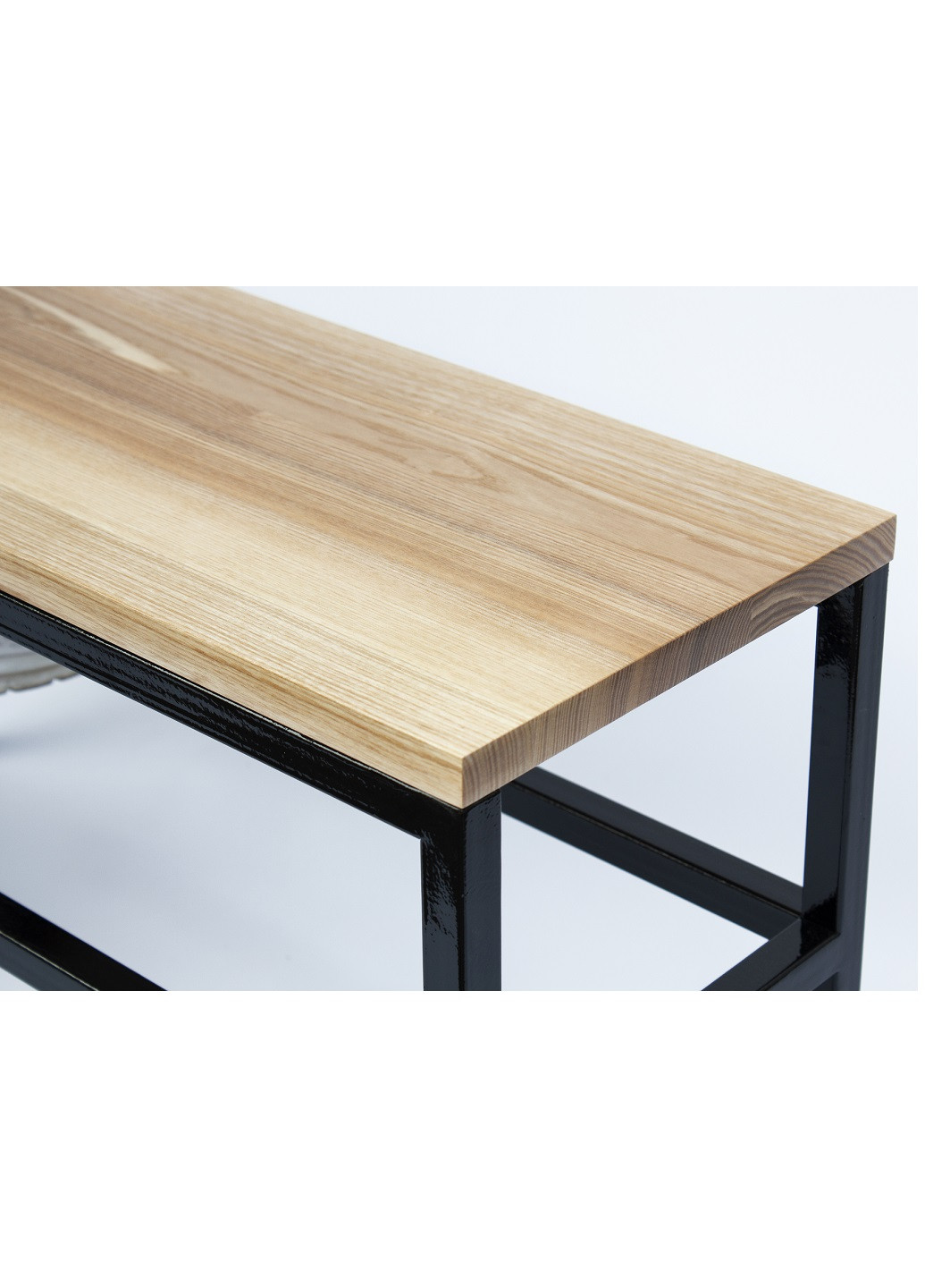 Многофункциональная полка подставка органайзер стойка стеллаж для обуви из металла и дерева 100х25х36 см (65111-Нов) Francesco Marconi (251226472)