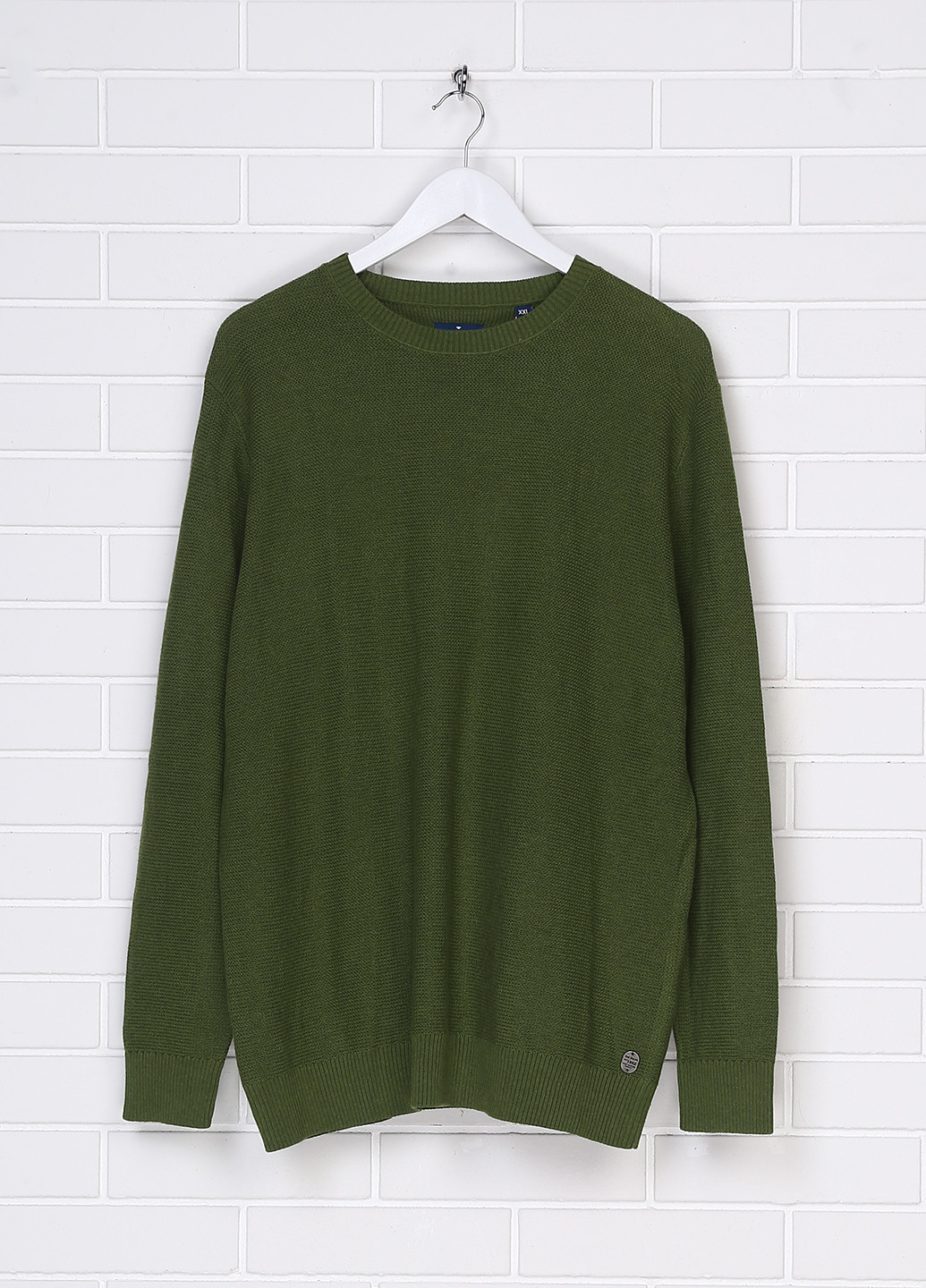 Зеленый демисезонный свитер джемпер Tom Tailor