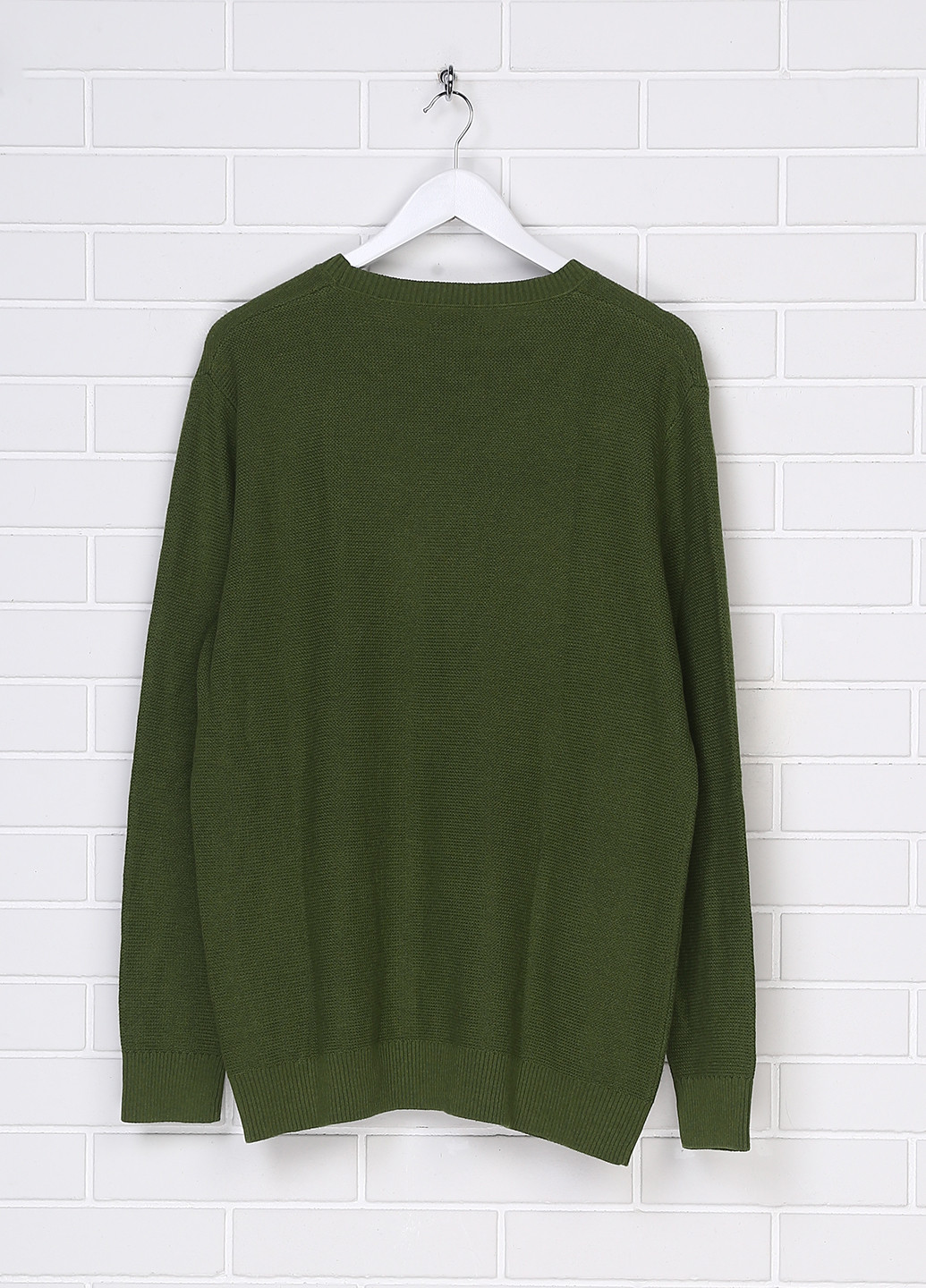 Зеленый демисезонный свитер джемпер Tom Tailor