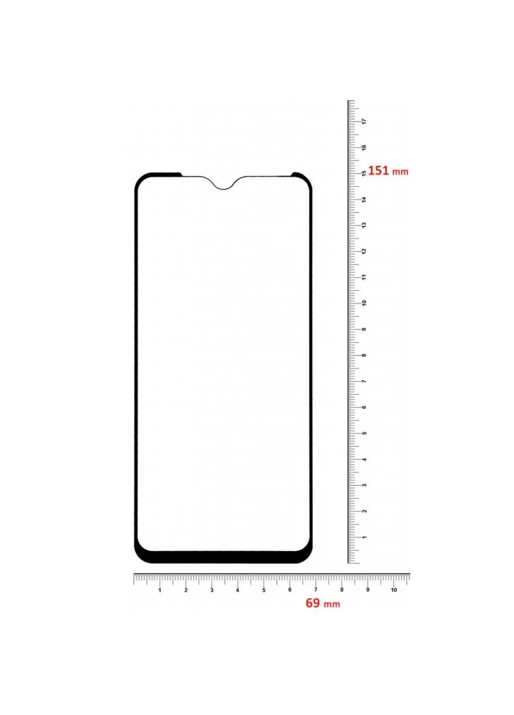 Стекло защитное Samsung Galaxy A50/A50s 2019 SM-A505/SM-A507 Black (703444) BeCover (249596394)