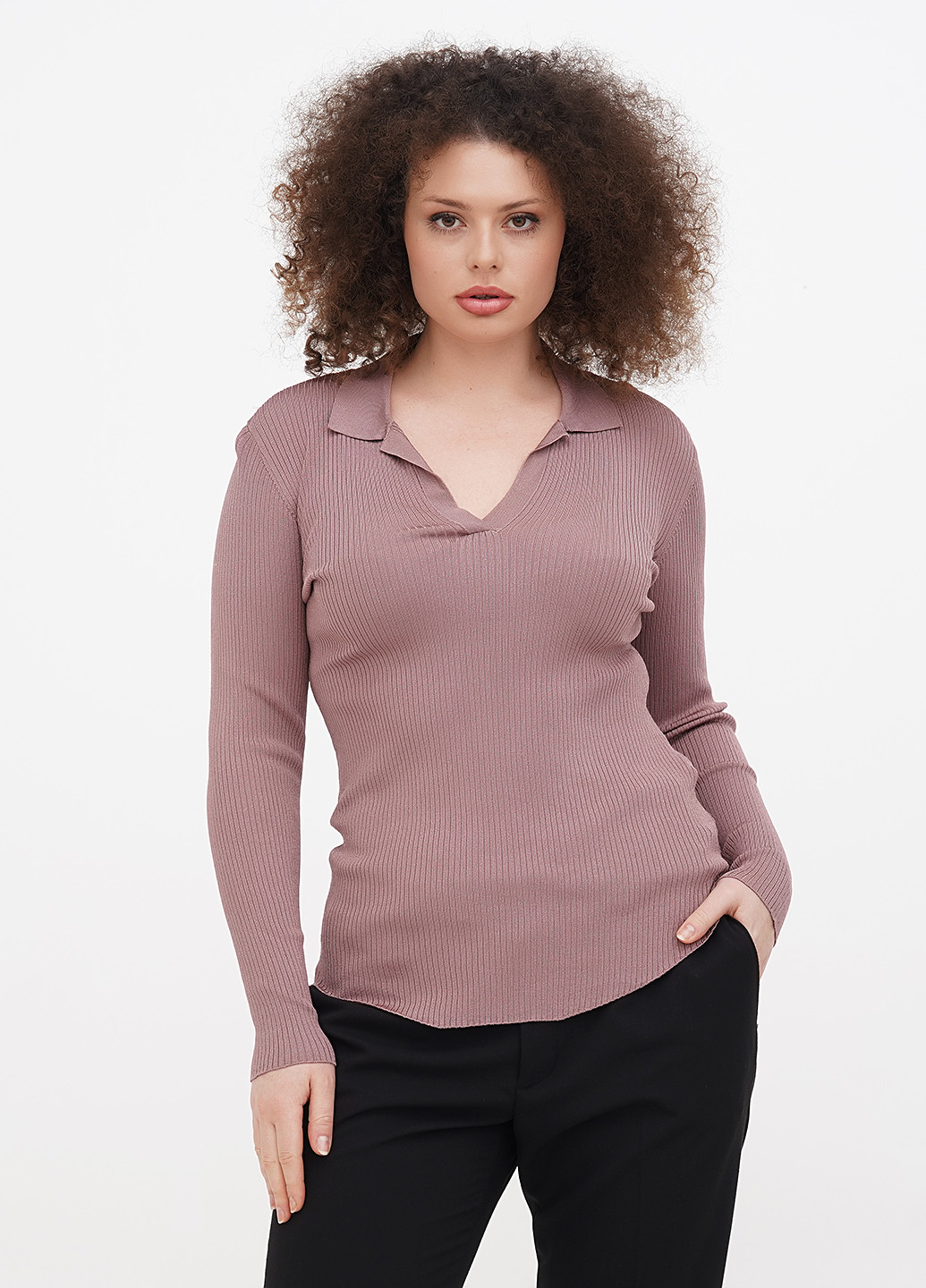 Кавовий демісезонний светр для вагітних H&M