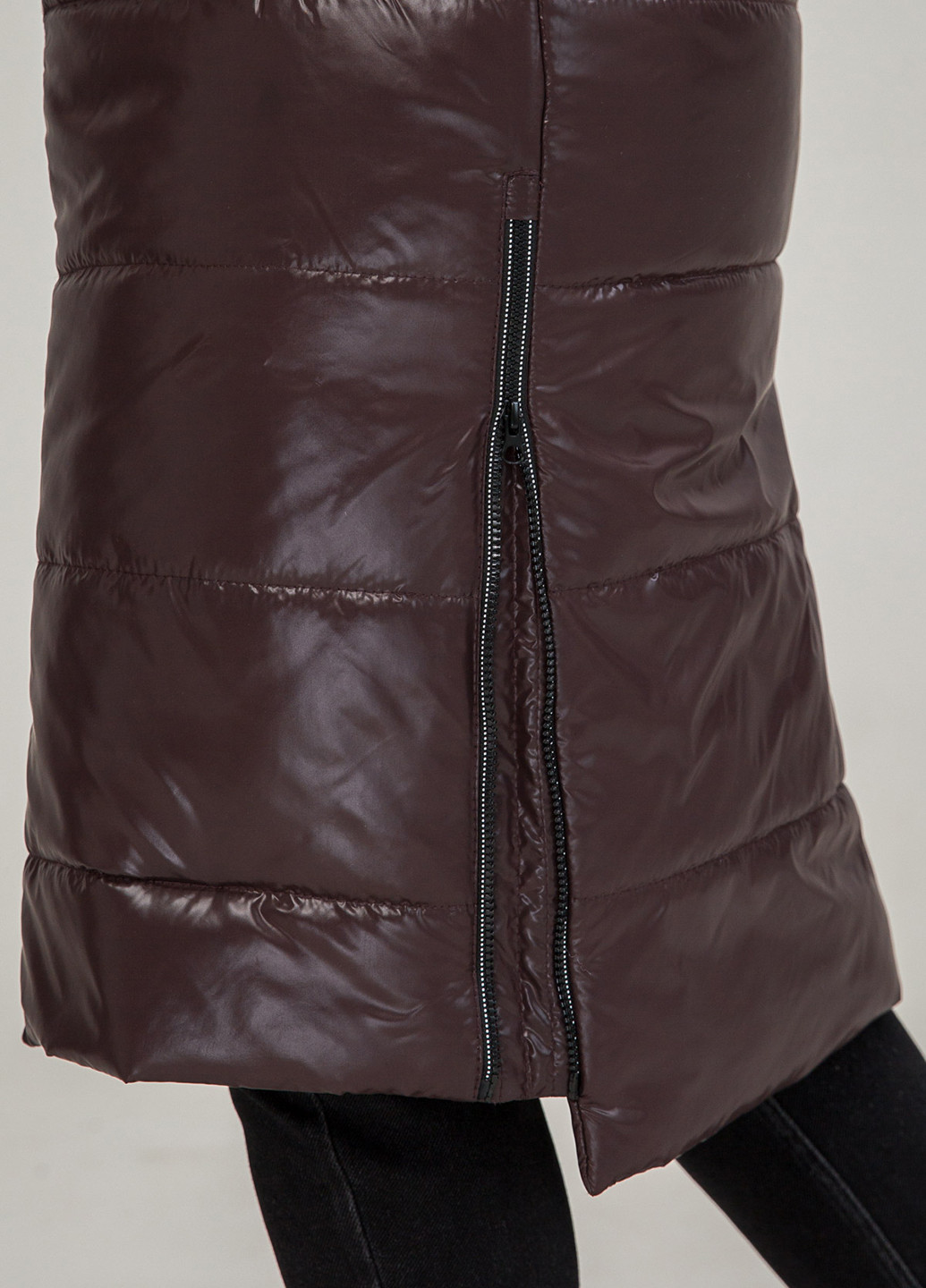 Темно-коричнева зимня куртка A'll Posa