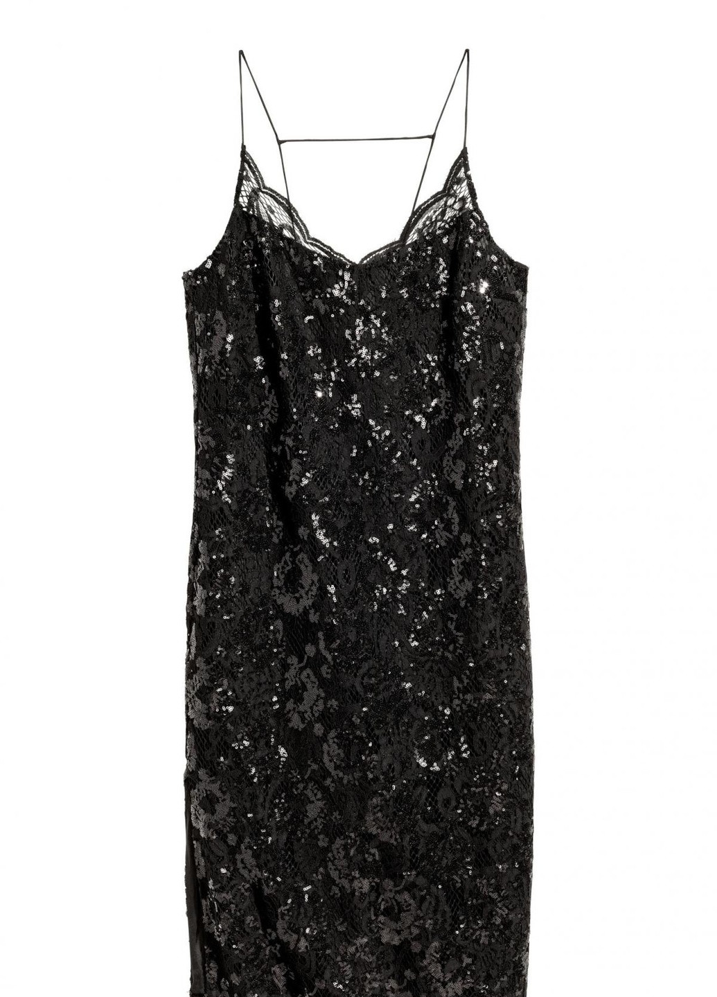 Черное платье H&M