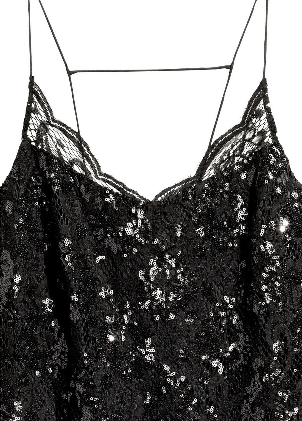 Черное платье H&M