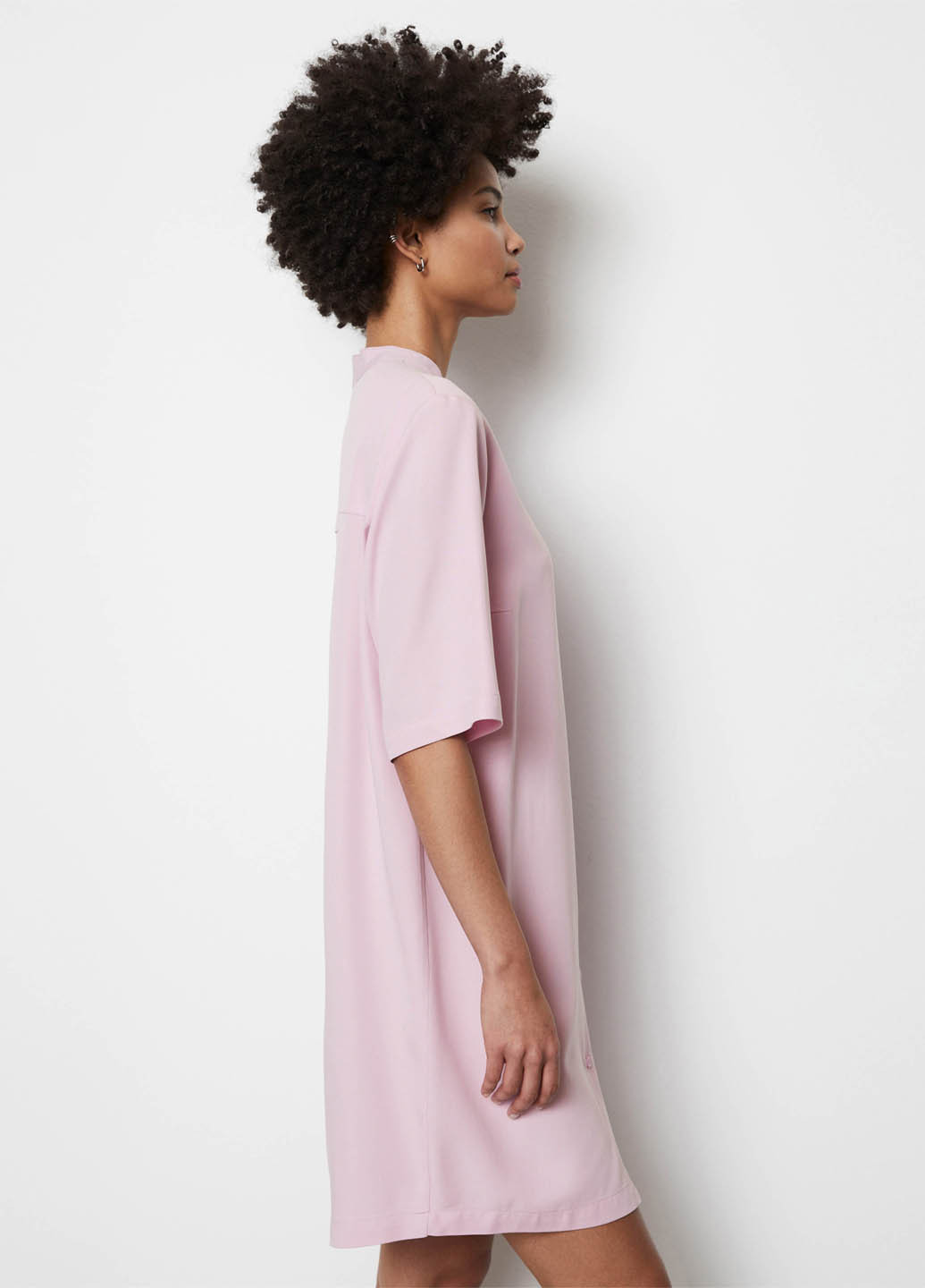 Блідо-рожева кежуал сукня сукня-сорочка Marc O'Polo однотонна