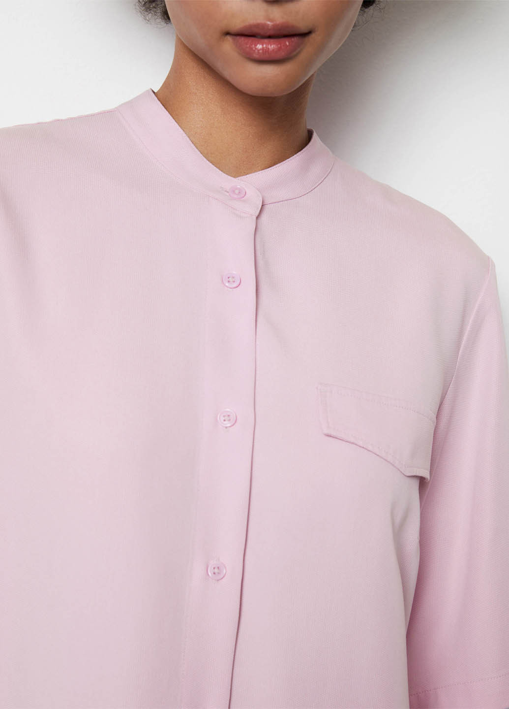 Блідо-рожева кежуал сукня сукня-сорочка Marc O'Polo однотонна