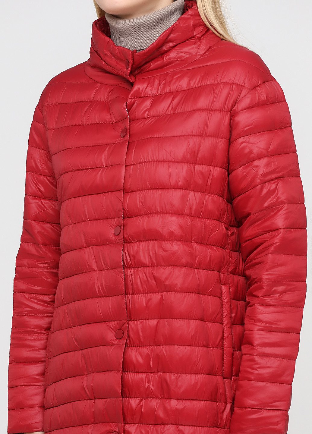 Червона демісезонна куртка ZOTENO