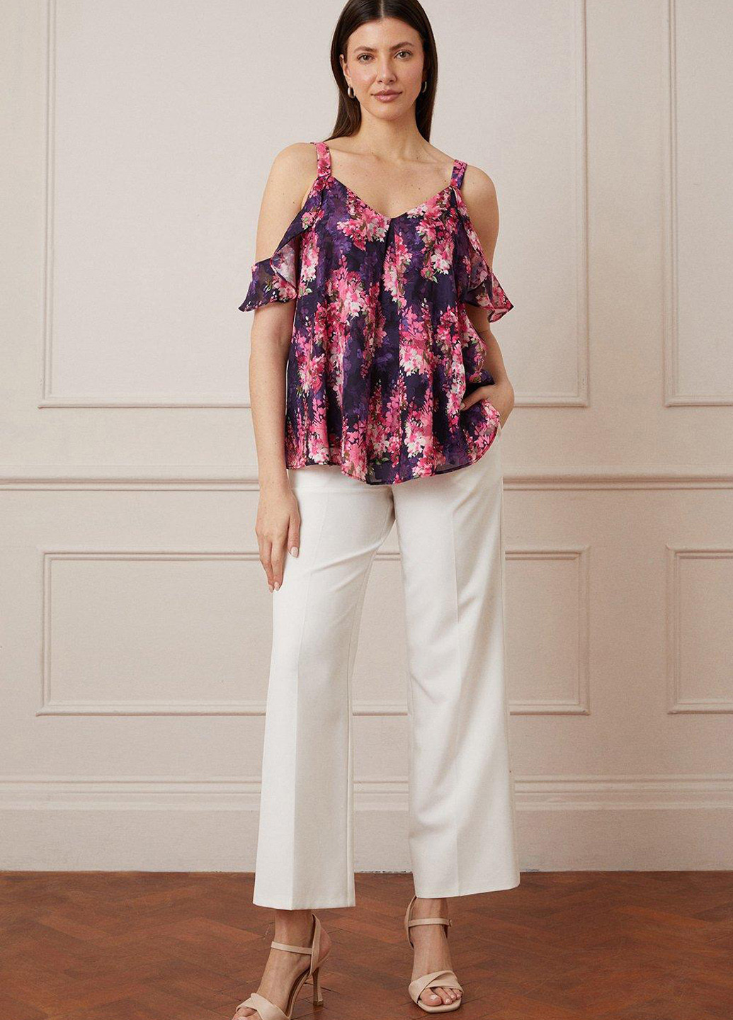 Фіолетова блуза Wallis