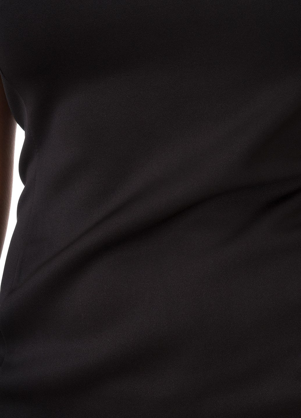 Черное вечернее платье Zimo однотонное