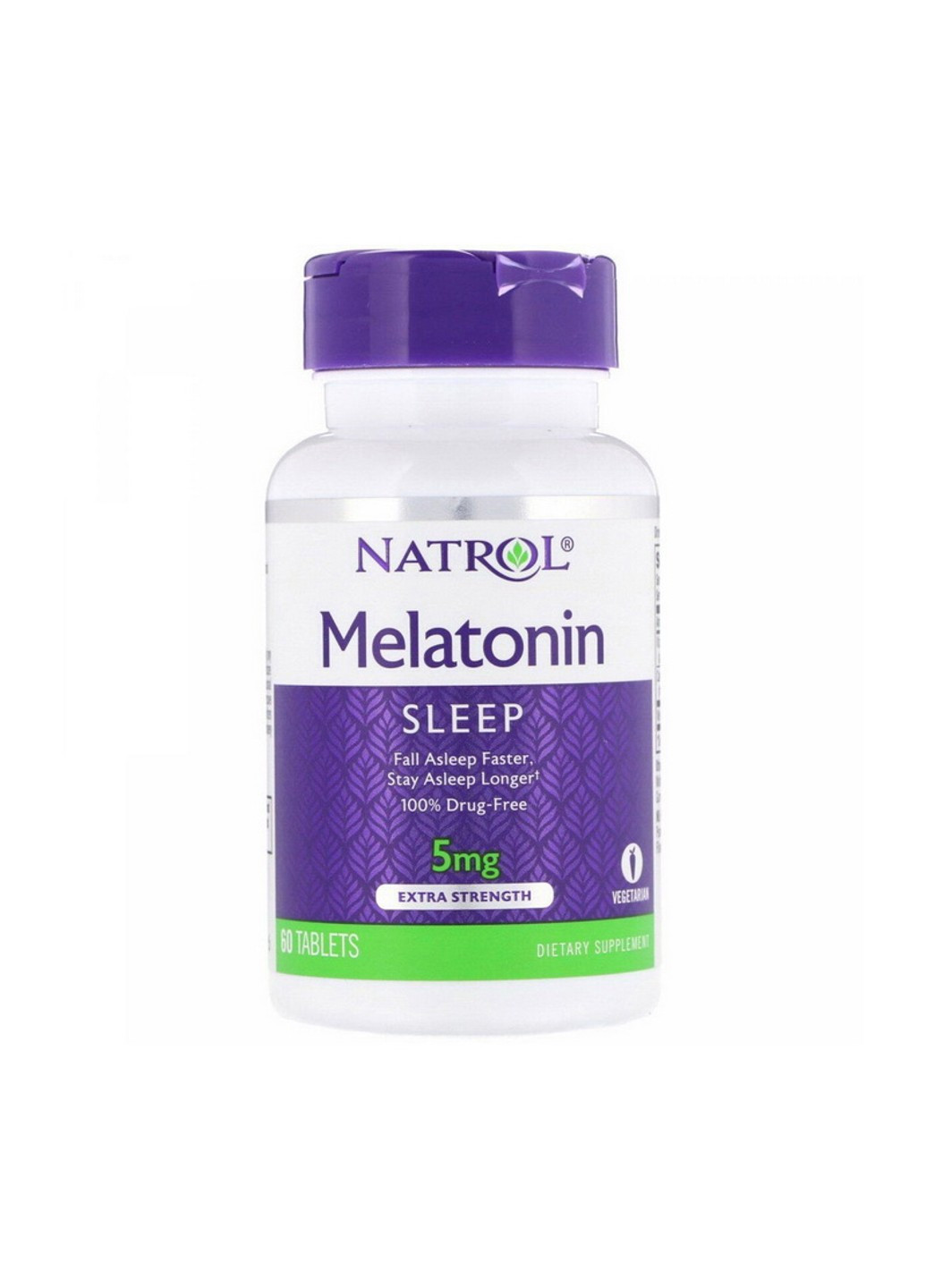 Мелатонин Melatonin 5 mg 60 таблеток Natrol (255408365)