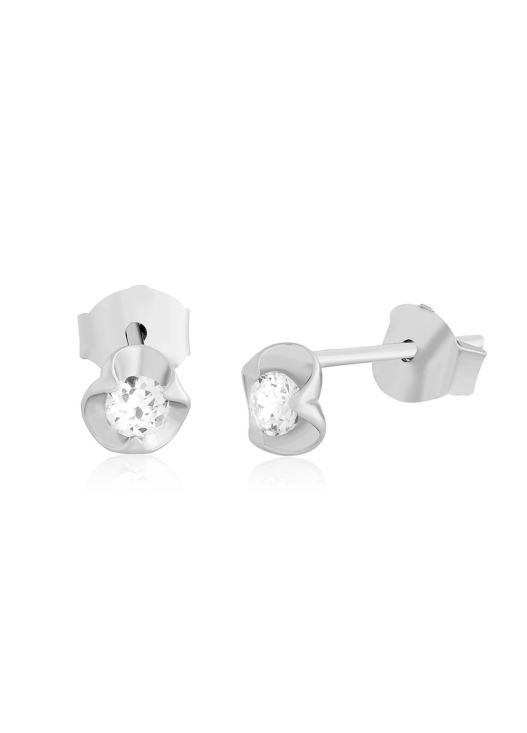 Срібні сережки з фіанітами с2ф / 484 Silvex925 (201169328)