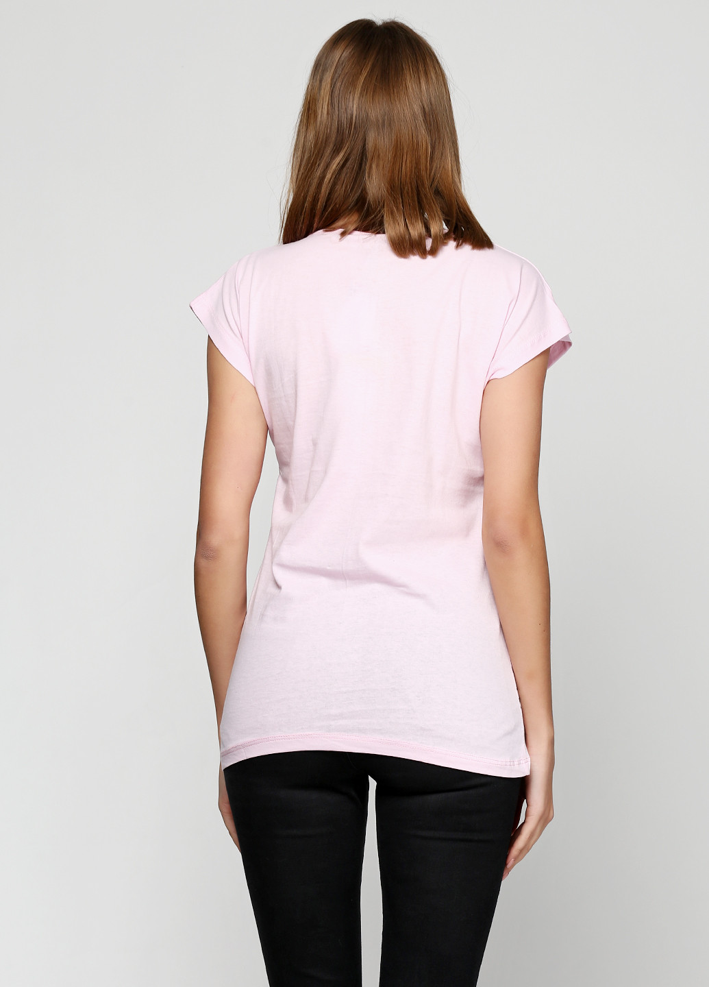 Світло-рожева літня футболка Kafkame