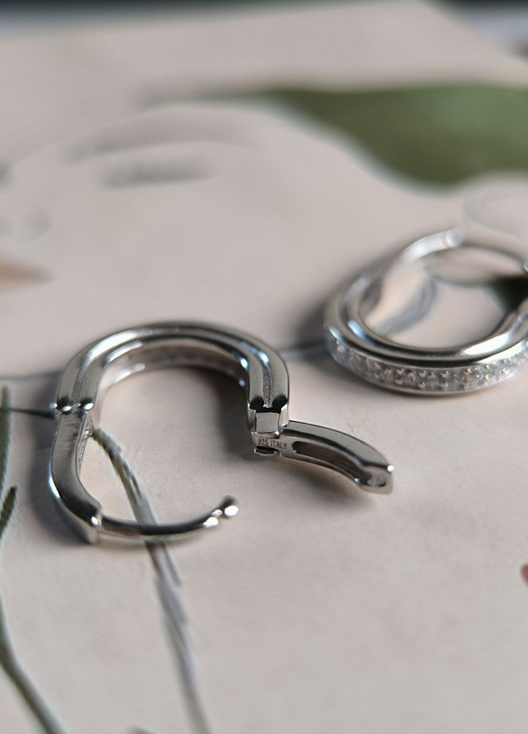 Сережки Silver Flame (369649130)