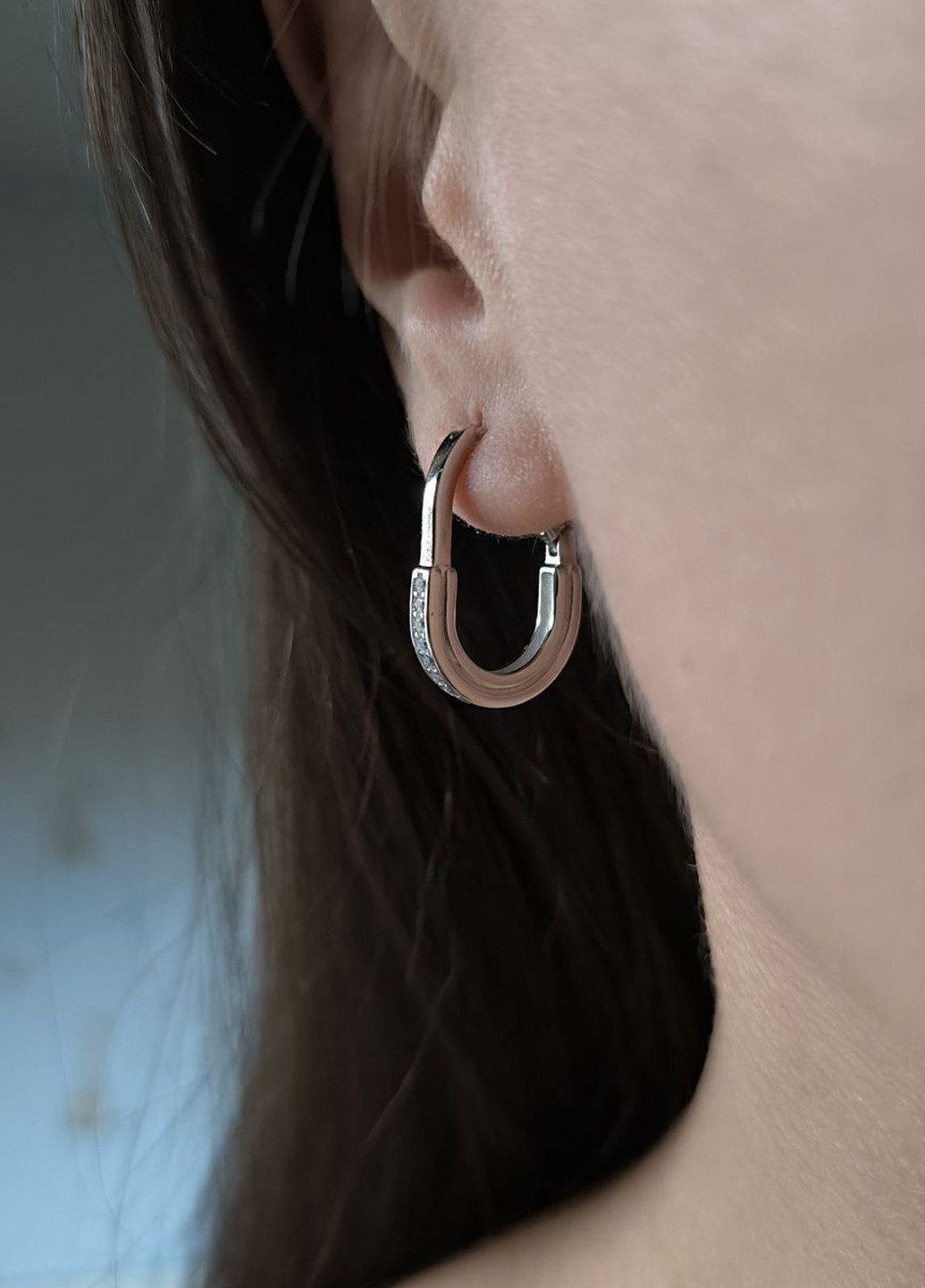 Сережки Silver Flame (369649130)